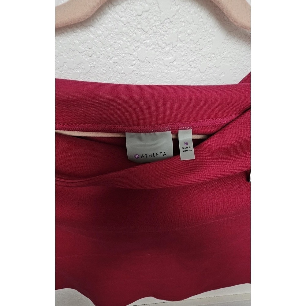 Athleta Strata Burgundy Ponte Skirt‎ Women's Size Medium - Picture 4 of 6